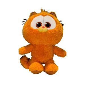 The Garfield Movie Plush Goliath Animagic Orange Striped Cat Stuffed Animal 8in